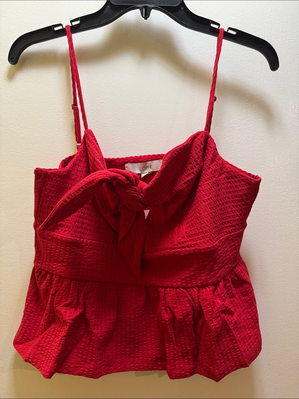 NWT Loft tie cami top.